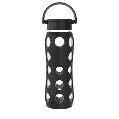 Lifefactory Glass Water Bottles Classic Cap