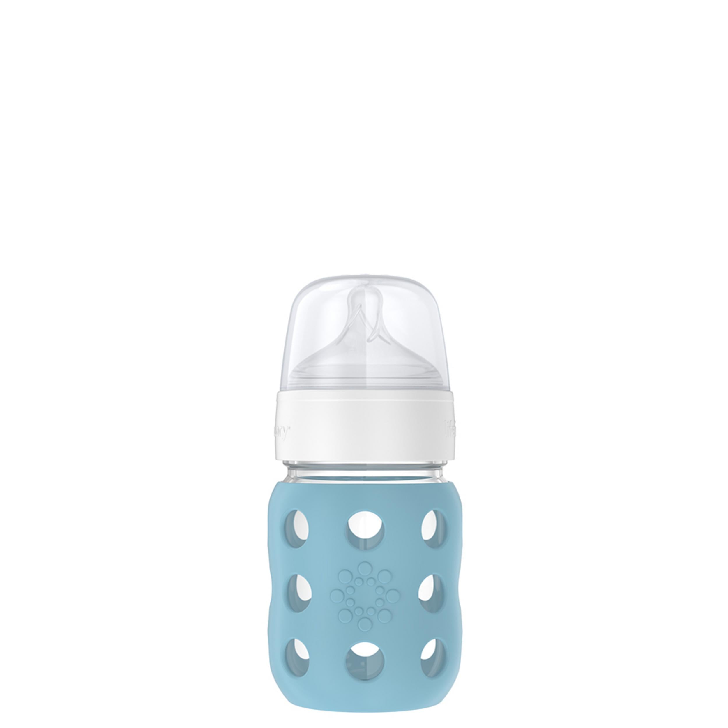 Lifefactory Glass Baby Bottle with Silicone Sleeve