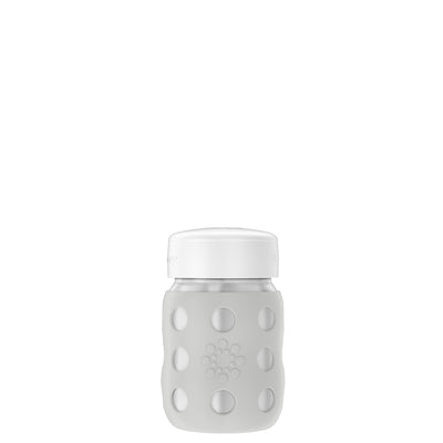 Lifefactory 8oz Stainless Steel Baby Bottle with Storage Cap