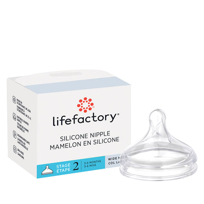 Lifefactory Silicone Nipples