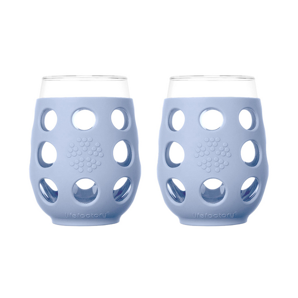 Bride and Groom Silicone Wine Cups by Silipint (14 oz. Wine Glasses) - Set  of Two