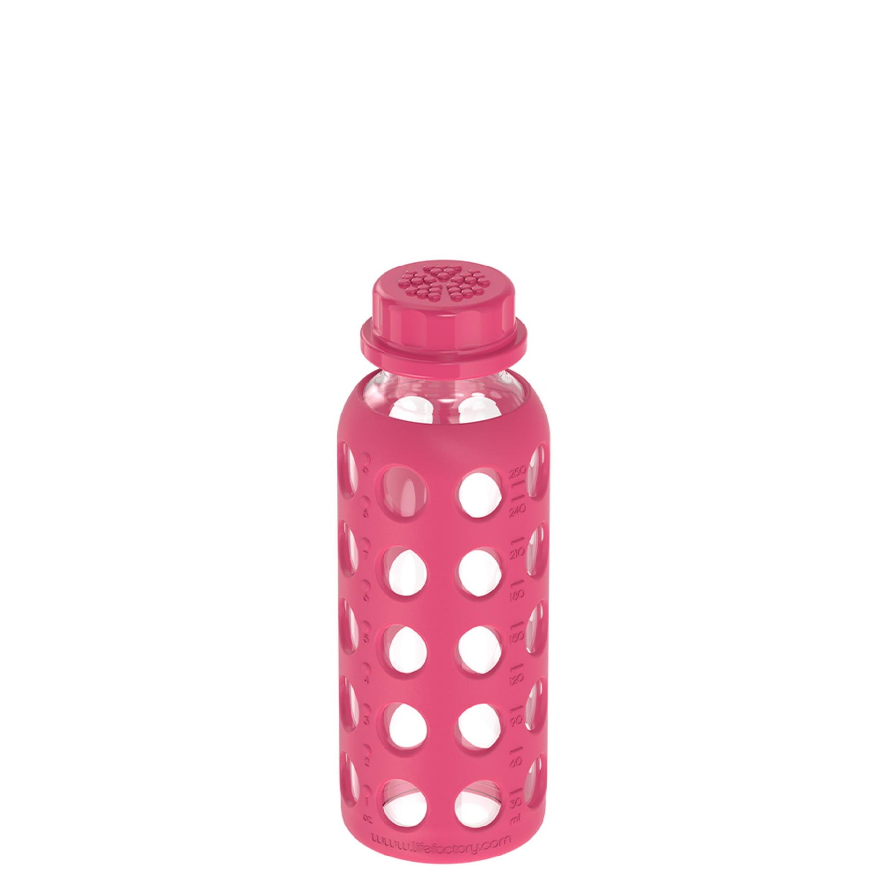Eco Friendly Home :: 16 oz Glass Bottle with Straw Cap and Silicone Sleeve  by Life Factory - Red - Little For Now - Cloth Diapers and other Eco  Friendly Baby Products