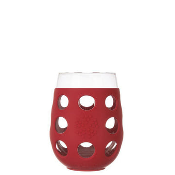 17oz Wine Glass with Silicone Sleeve-4 pack