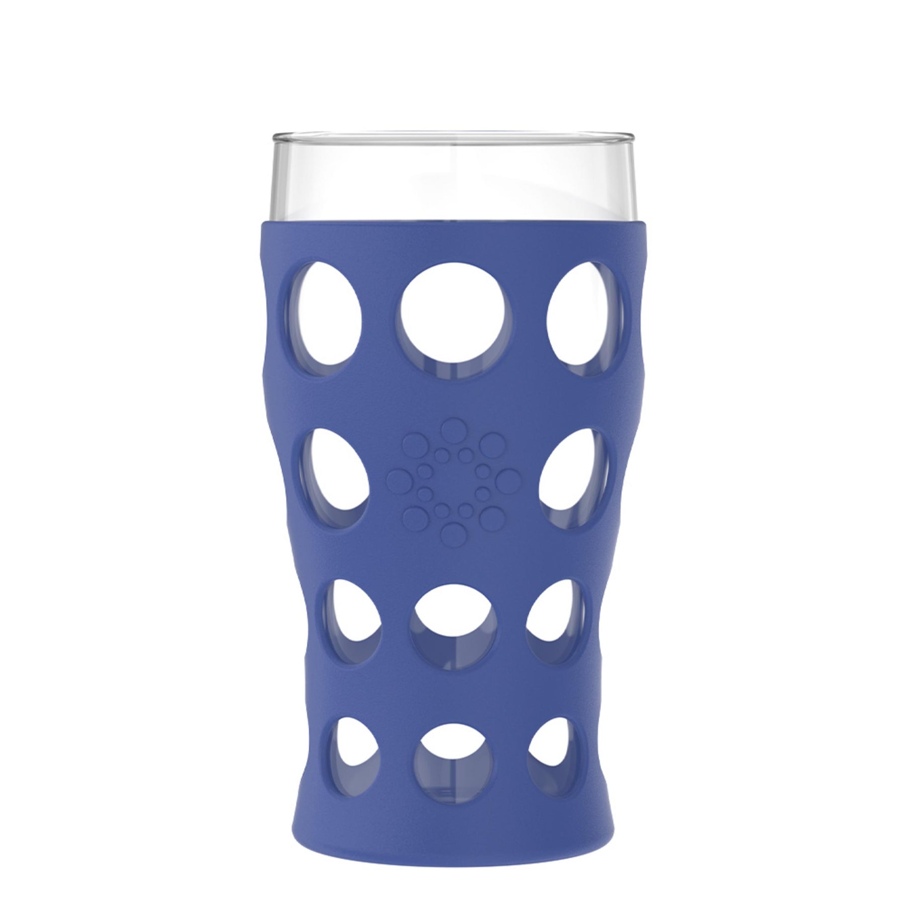 20oz Glass Water Tumbler with Silicone Protective Sleeve - Beer