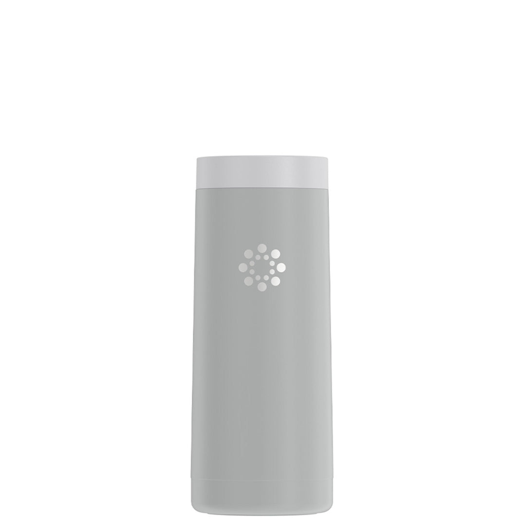 Pure 40 OZ Drinking Tumbler (White) with Handle, Straw, Lid-Stainless Steel  and Insulated-Good For Hot & Cold Drinks.