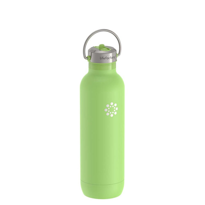 24oz Stainless Steel Sport Bottle with Straw Cap
