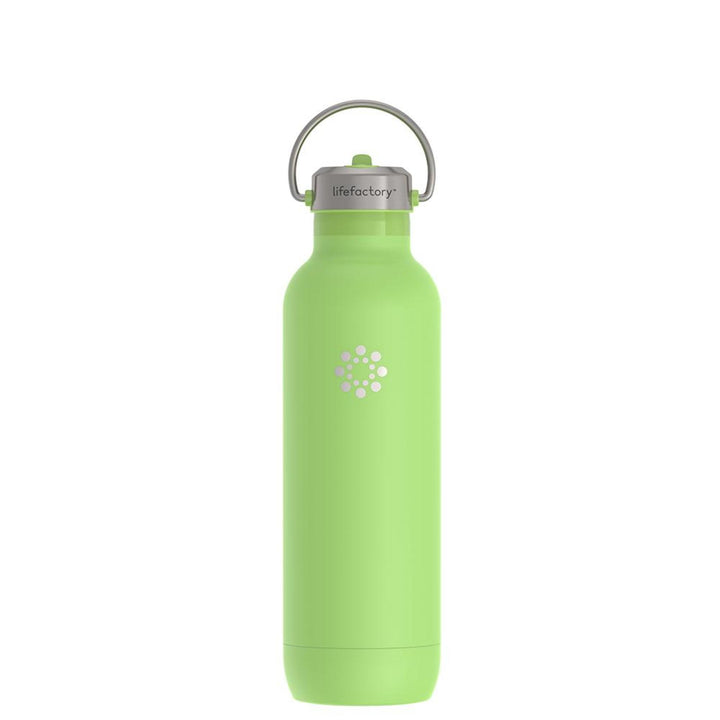 24oz Stainless Steel Sport Bottle with Straw Cap