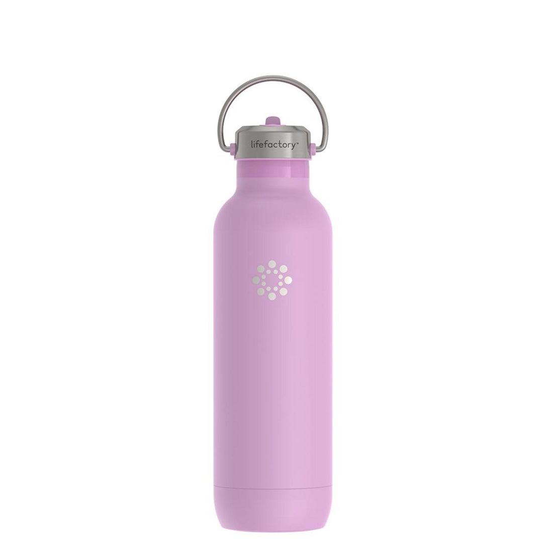 Stainless Steel Metal Water Bottle (Purple)
