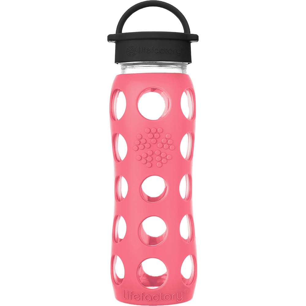 22oz Glass Water Bottle with Silicone Sleeve | Lifefactory