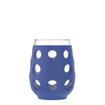 Lifefactory Wine Glass 17oz 4-Pack Optic White