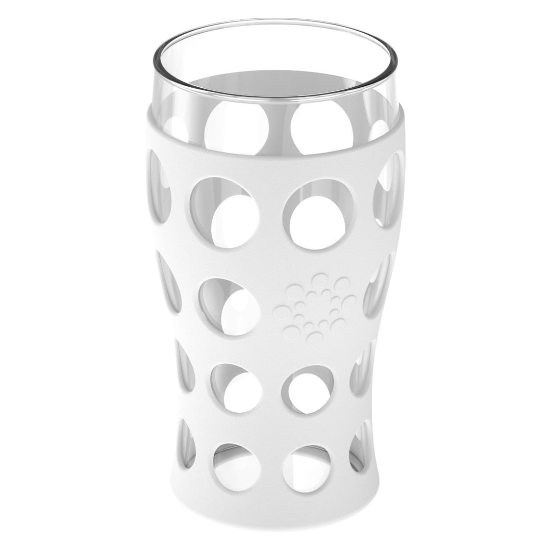 20oz Beverage Glass with Silicone Sleeve-4 pack | Lifefactory 20oz Beverage Glass with Silicone Sleeve-4 pack | Lifefactory