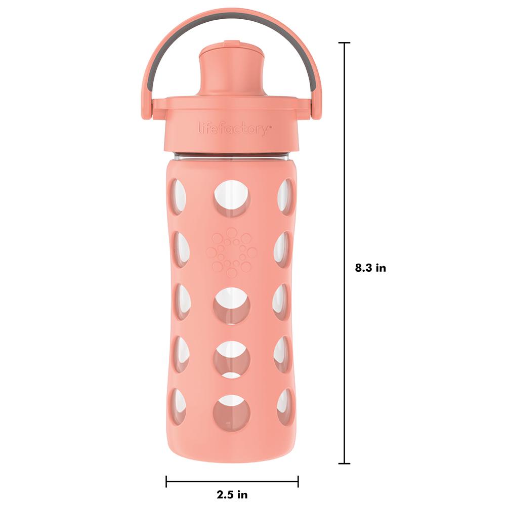  Slant Collections Acrylic Water Bottle with Built-in