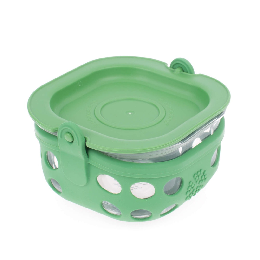 Lifefactory - 1 Cup Glass Food Storage-Grass Green