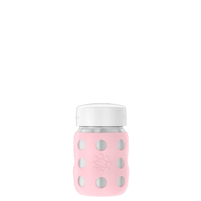 Lifefactory 8oz Stainless Steel Baby Bottle with Storage Cap