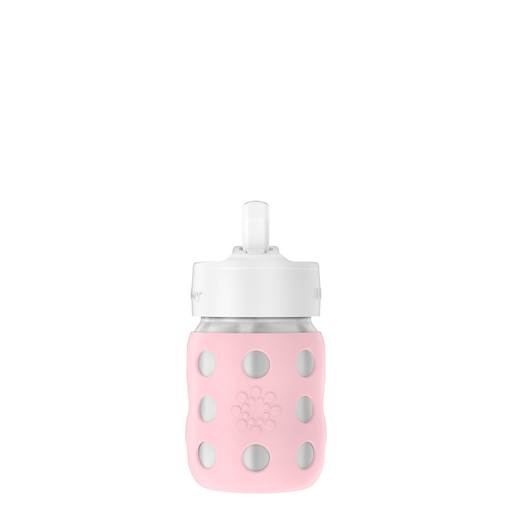 8oz Stainless Steel Baby Bottle with Silicone Sleeve Lifefactory