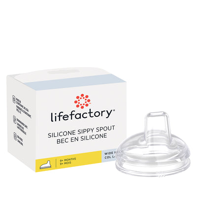 Lifefactory 8oz Baby Bottle Sippy Spout